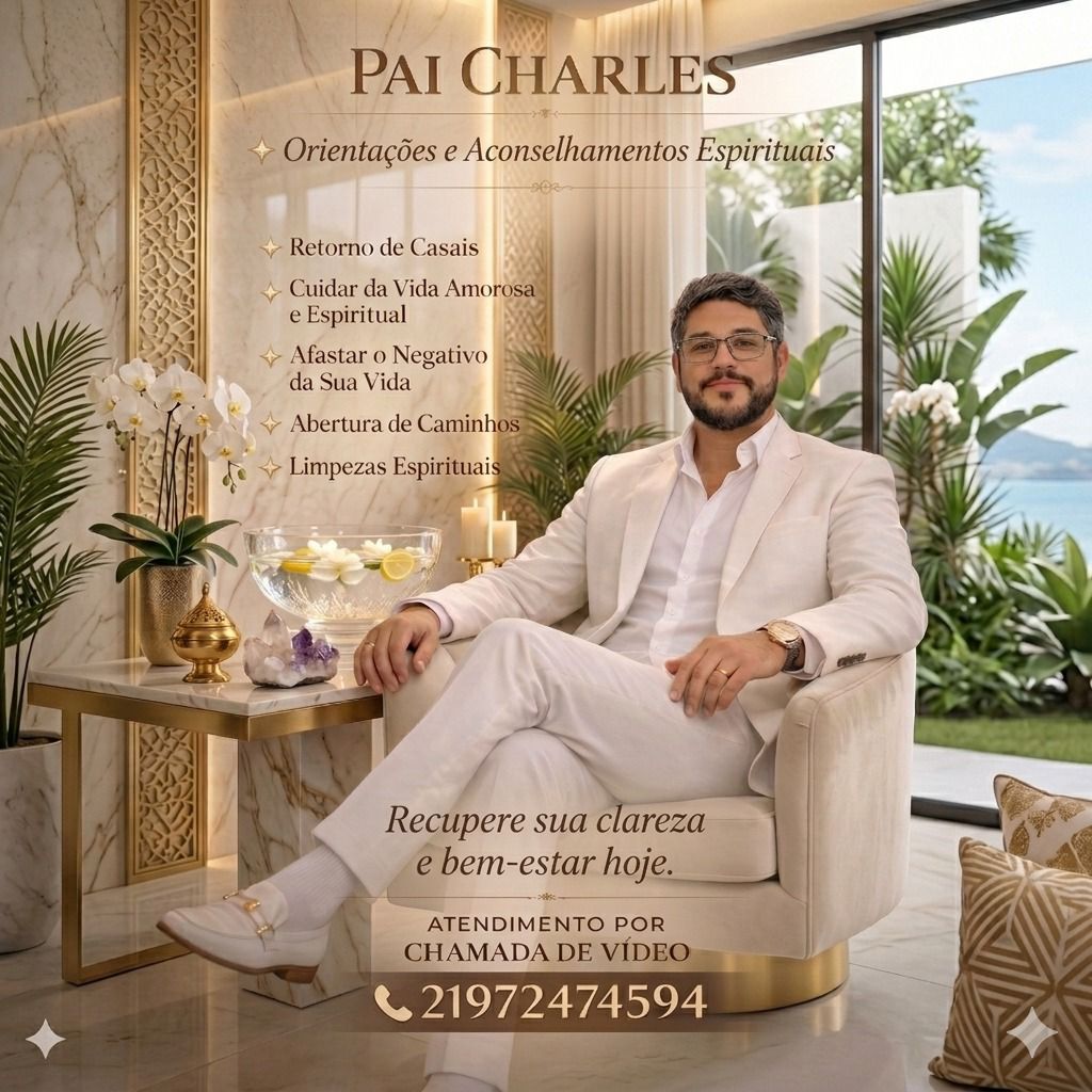 Pai Charles — Orientações e Aconselhamentos Espirituais